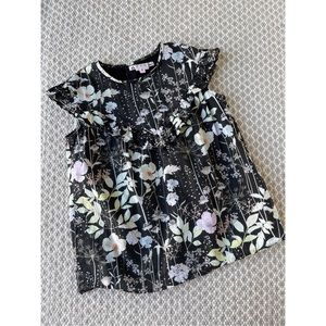 🖤🌸KIDS Bonpoint Floral Print Blouse🌸🖤
